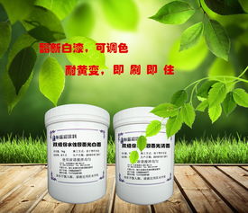 双组份水性耐黄变半哑光白面漆 翻新涂料的环保之选